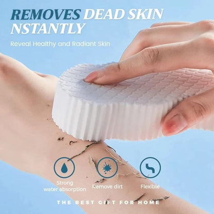 ✨ Say Goodbye to Rough Skin! 3D Painless Exfoliating Sponge 🛁