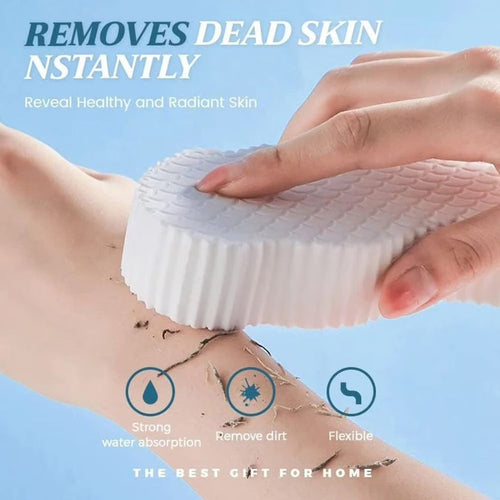 ✨ Say Goodbye to Rough Skin! 3D Painless Exfoliating Sponge 🛁