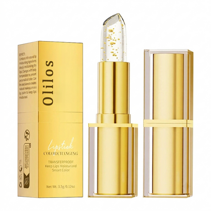 Olilos Color-Changing Gold Leaf Lipstick