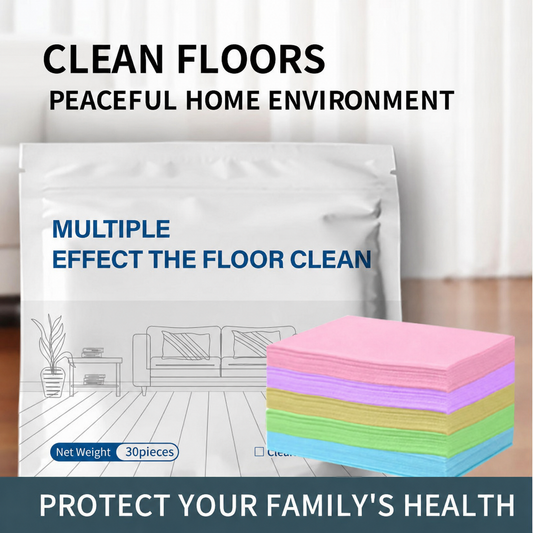 30-Pieces Multi-Effect Floor Cleaning Sheets