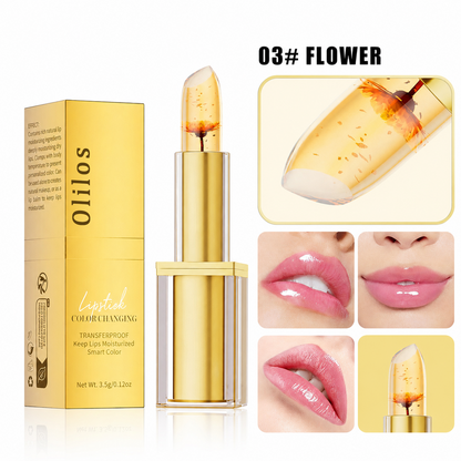 Olilos Color-Changing Gold Leaf Lipstick