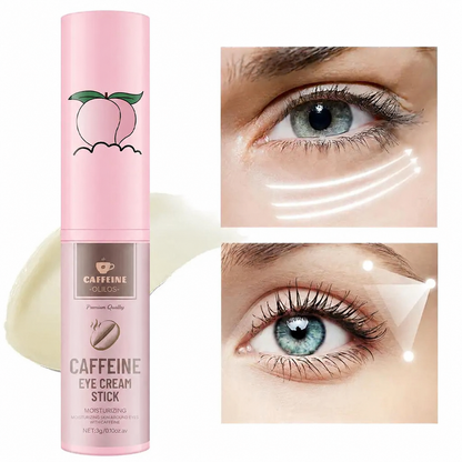 Caffeine Eye Cream Stick - Moisturizing and Restoring Skin Vitality, Eye Brightener and Corrector