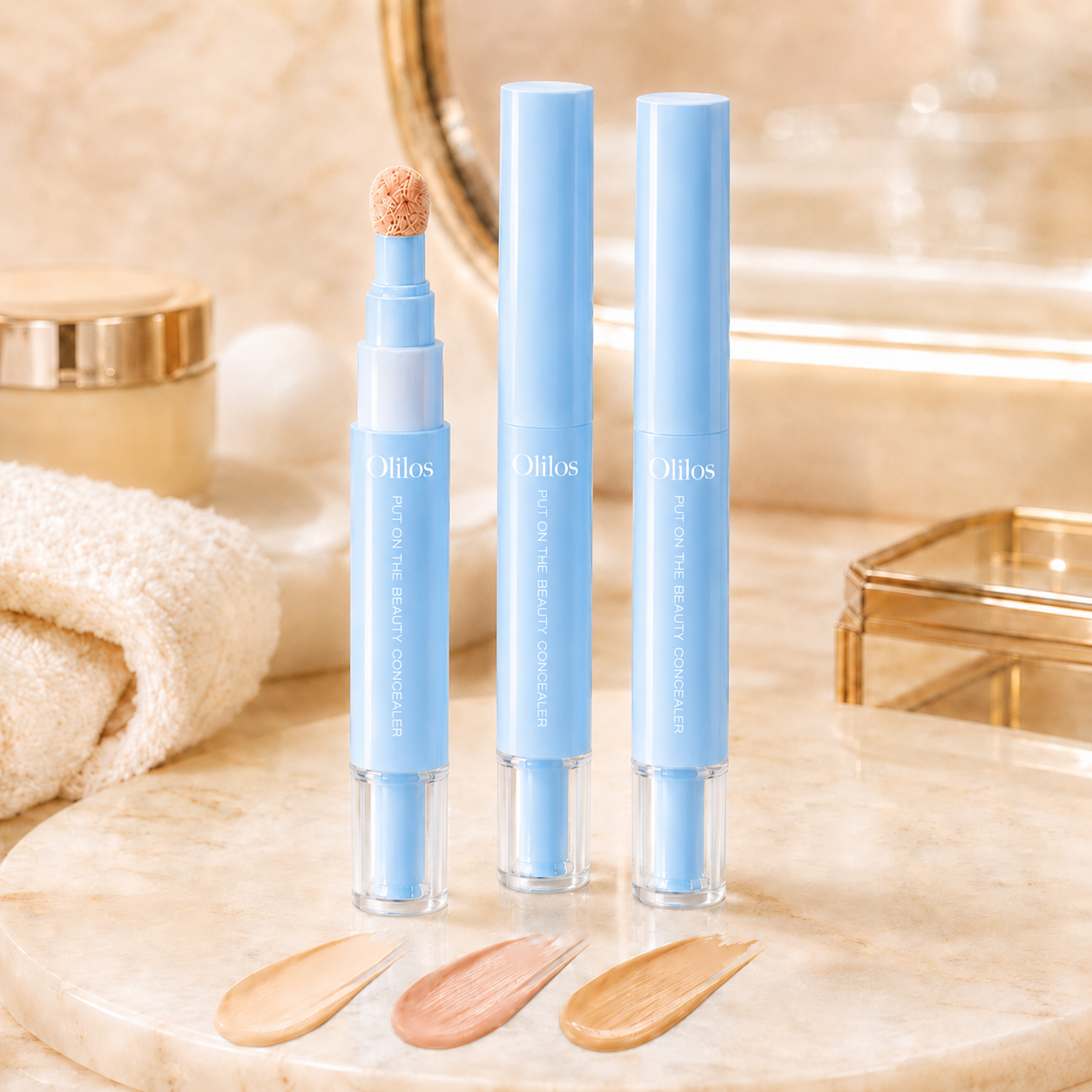 Dual-Effect Concealer & Powder Foundation💫