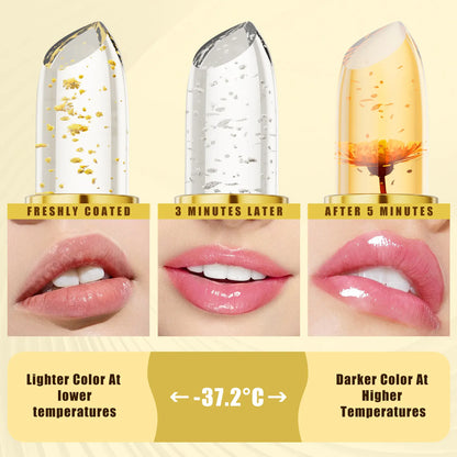 Olilos Color-Changing Gold Leaf Lipstick